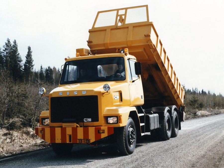  Sisu SR 6x2 Tipper 1983 года  (фото 1 из 1)